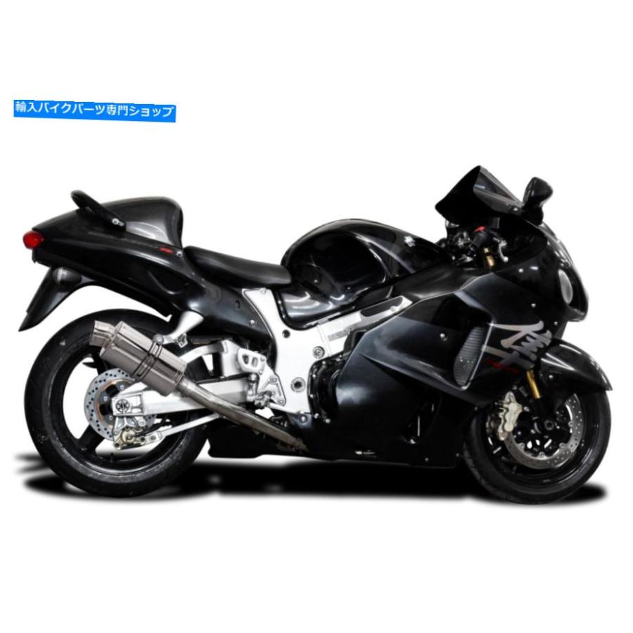 マフラー デルキビック4-2エキゾーストスズキりばしGSX1300R 9 \"ステンレスオーバルマフラー99-07 Delkevic 4-2 Exhaust Suzuki Hayabusa GSX1300R 9\"の画像
