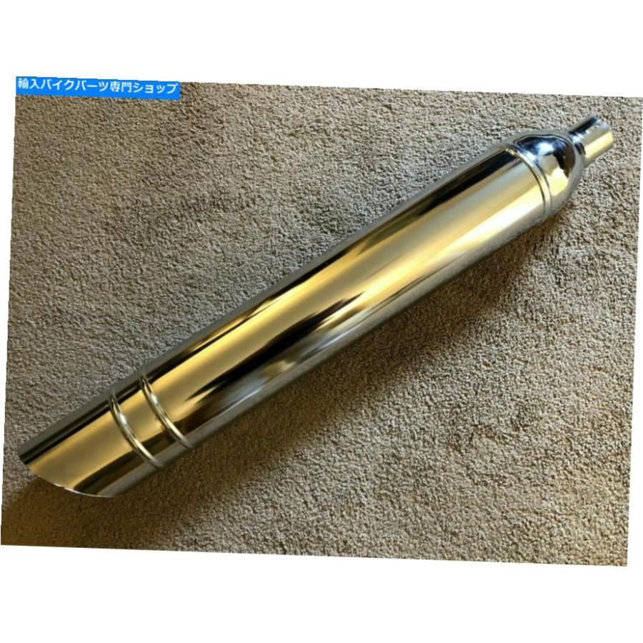 マフラー NOS 1970のOEMハーレーダビッドソンFLH右側マフラー65539-79