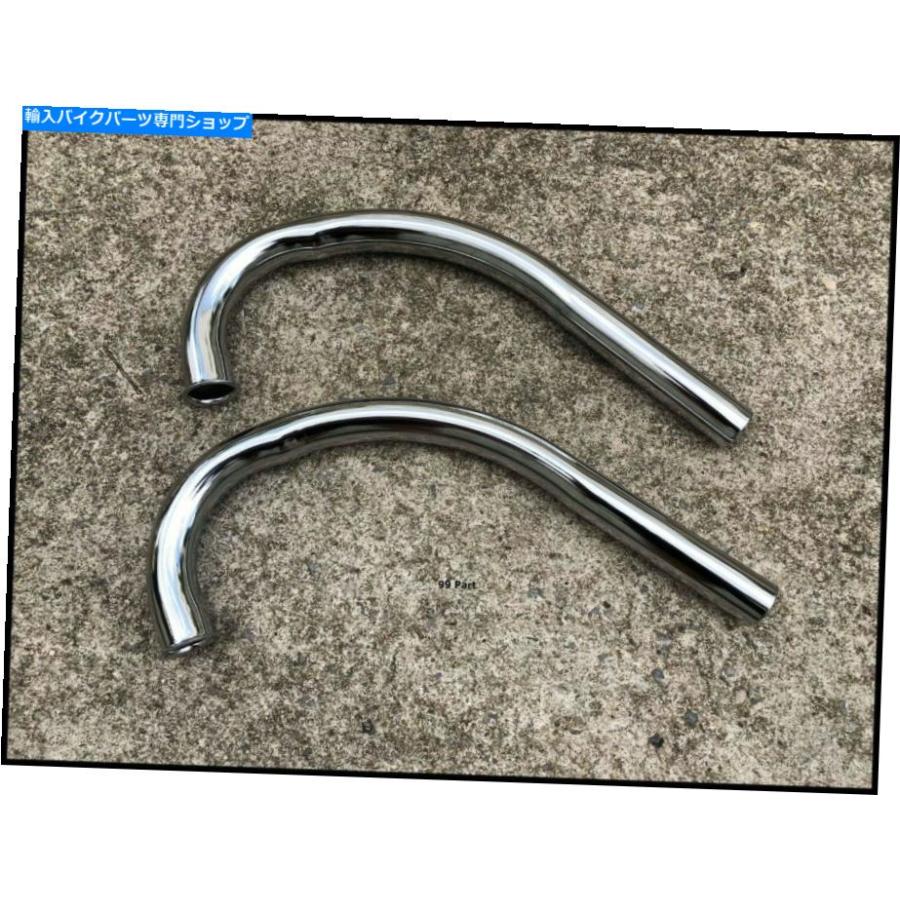 マフラー ホンダC95 CA95 C92 C92 CA92マフラー排気ヘッダーパイプセット/複製/ペア HONDA C95 CA95 C92 CA92 MUFFLER EXHAUST HEADER PIPE SET / Rep_2