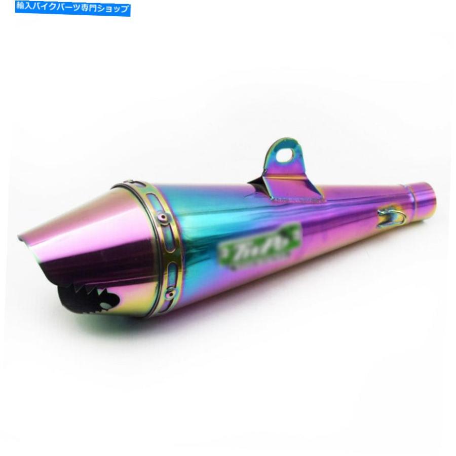 マフラー オートバイの補正排気マフラーテールパイプスリップサイレンサーがフィットGY6125ヤマハ Motorcycle Refit Exhaust Muffler Tail Pipe Slip_2
