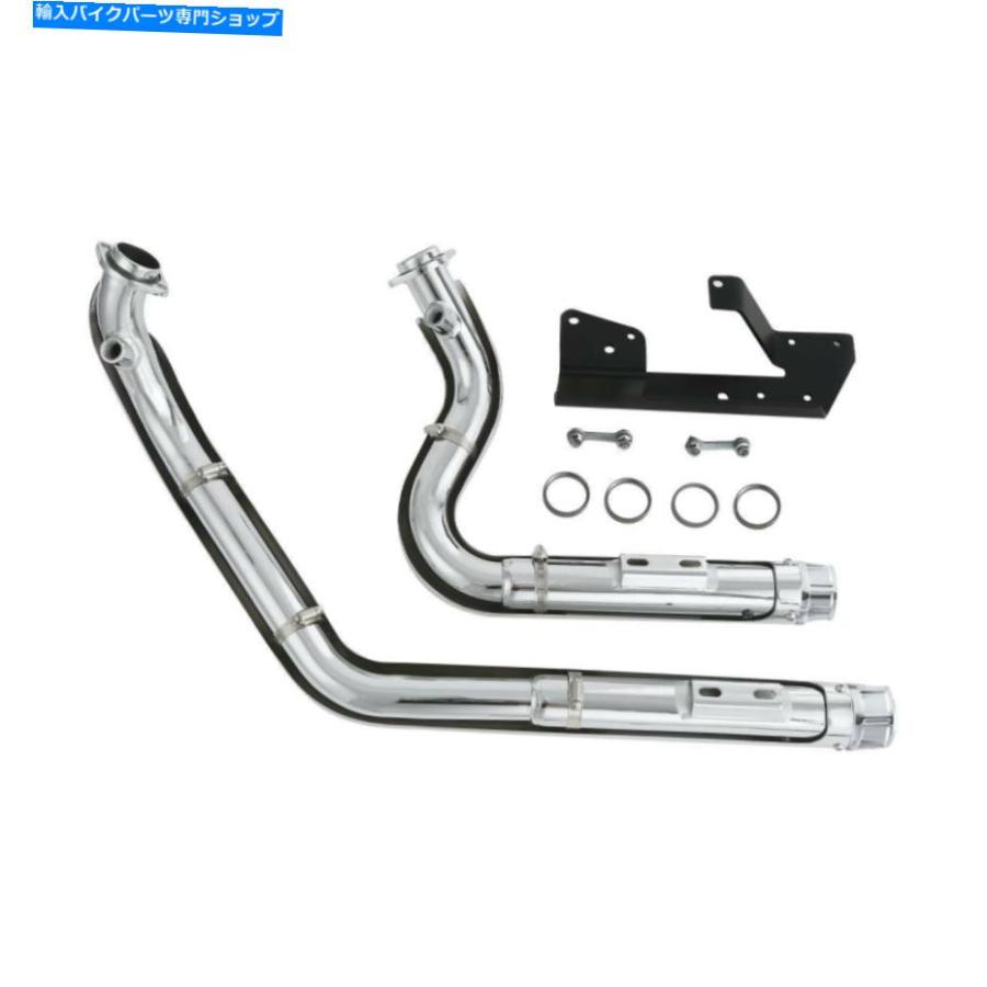 マフラー ハーレースポーツスターXL 1200 48 72ドラッグ04-13のための互い違いの短い排気管 Staggered Short Exhaust Pipes Fit For Harley Sportsterの画像
