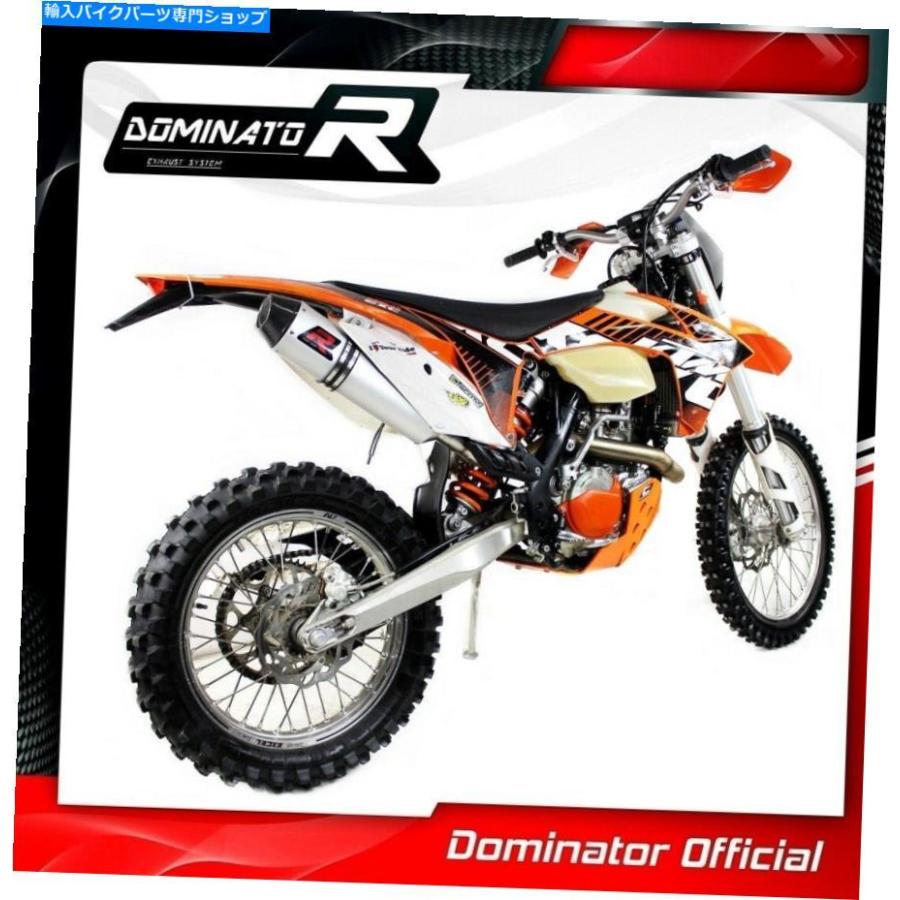 サイレンサー EXC 450排気MXカーボンドミネーターレーシングサイレンサー2012 2013 2014 2015 2016 EXC 450 Exhaust MX Carbon Dominator Racing sileの画像