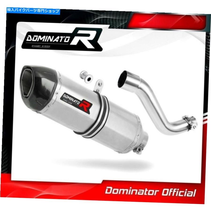 サイレンサー CRF 250ラリー排気HP1カーボンドミネーターレーシングサイレンサー2017 2018 2019 CRF 250 Rally Exhaust HP1 Carbon Dominator Racingの画像