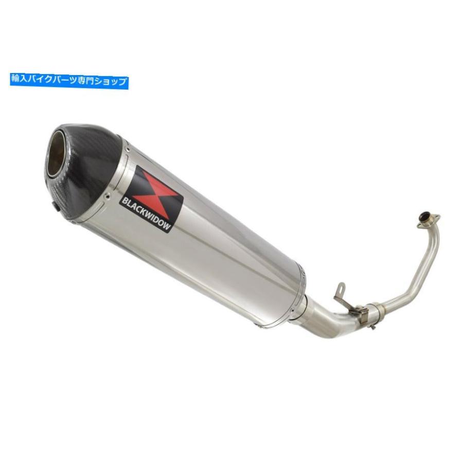 サイレンサー CBR 125 CBR125R 2011-2018排気システムステンレス+カーボンファイバーサイレンサー400st CBR 125 CBR125R 2011-2018 EXHAUST SYSTEM STの画像