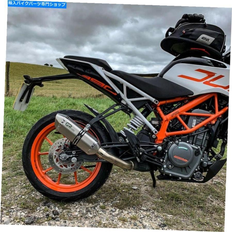 サイレンサー KTM Duke 390 / RC 2017 - 2020年GRMOTOマフラーチタン