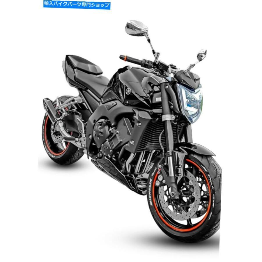 サイレンサー ヤマハFZ1 N FAZER 2006 - 2015 GRMOTOマフラーカーボン