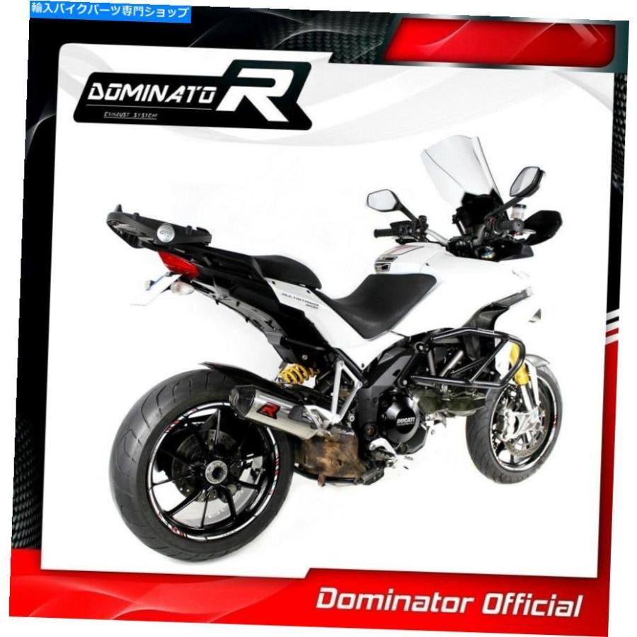 サイレンサー MTS 1200マルチリストラダ排気HP3カーボンドミネーターレーシングサイレンサー2013 2014 MTS 1200 MULTISTRADA Exhaust HP3 Carbon Domiの画像