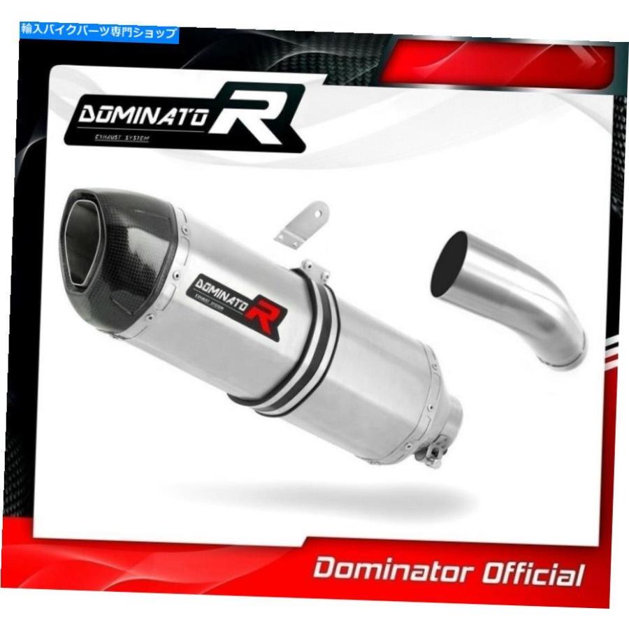 サイレンサー GSX-S 750エキゾーストHP1ドミネーターレーシングサイレンサーマフラー2017 - 2020 GSX-S 750 Exhaust HP1 Dominator Racing silencer mの画像