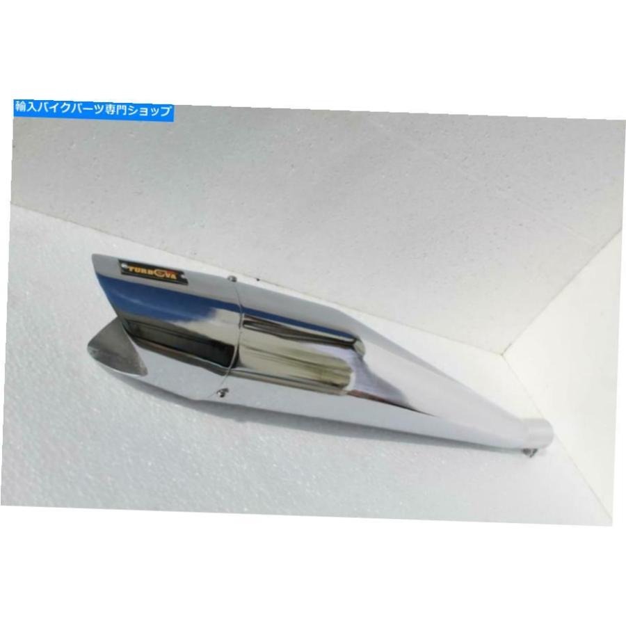 サイレンサー ロイヤルエンフィールドのためのイルカスタイルクローム済み排気サイレンサー Dolphine Style Chromed Exhaust Silencer For Royal Enfi