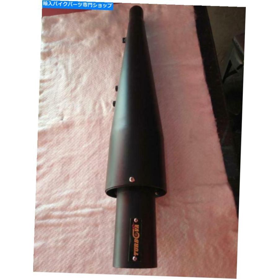 サイレンサー ロイヤルエンフィールドブラックのカスタマイズされた排気サイレンサー Customised Exhaust Silencer For Royal Enfield Black Double