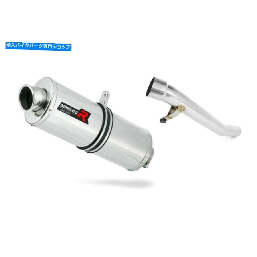 サイレンサー 排気サイレンサーマフラードミネーターオーバルスズキGSXF 600 98-06 + DBキラー Exhaust silencer muffler DOMINATOR OVAL SUZUKI GSXF