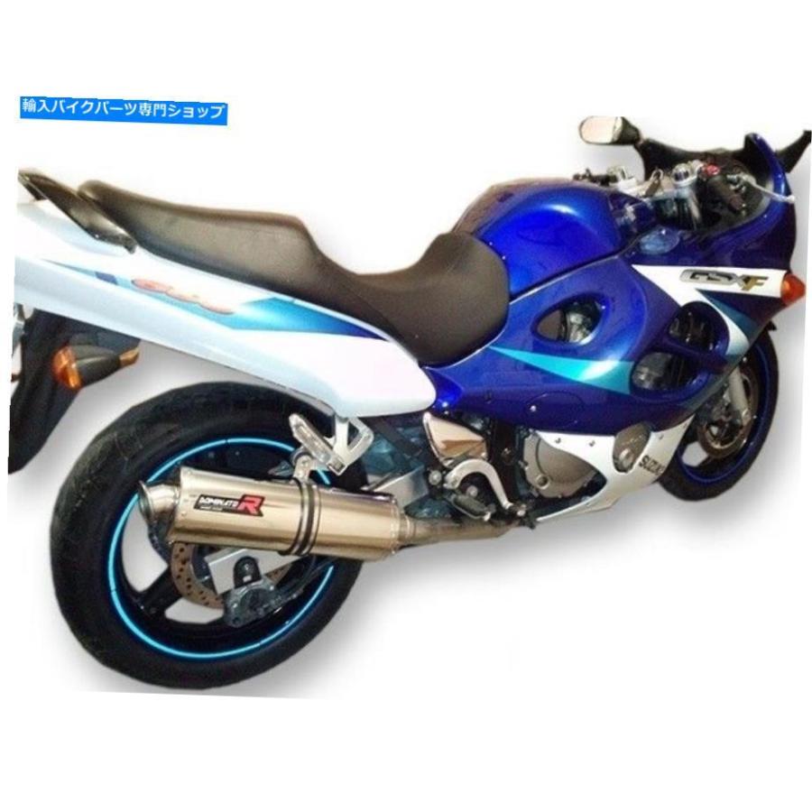 サイレンサー 排気サイレンサーマフラードミネーターオーバルスズキGSXF 600 98-06 + DBキラー Exhaust silencer muffler DOMINATOR OVAL SUZUKI GSXFの画像