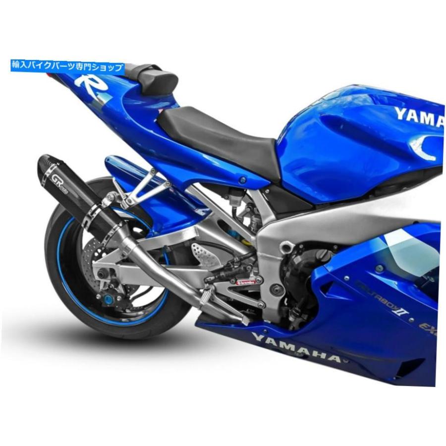 サイレンサー ヤマハR1 YZF 1998 - 2001年GRMOTOマフラー サイレンサー ヤマハR1 YZF 1998 - 2001年GRMOTOマフラー