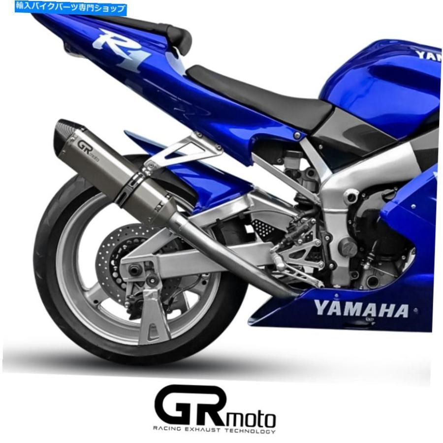 サイレンサー ヤマハR1 YZF 1998 - 2001年GRMOTOマフラーチタンカーボン Exhaust for YAMAHA R1 YZF 1998 - 2001 GRmoto Muffler Titanium Carbon バイク-車、バイク、自転車-マフラー