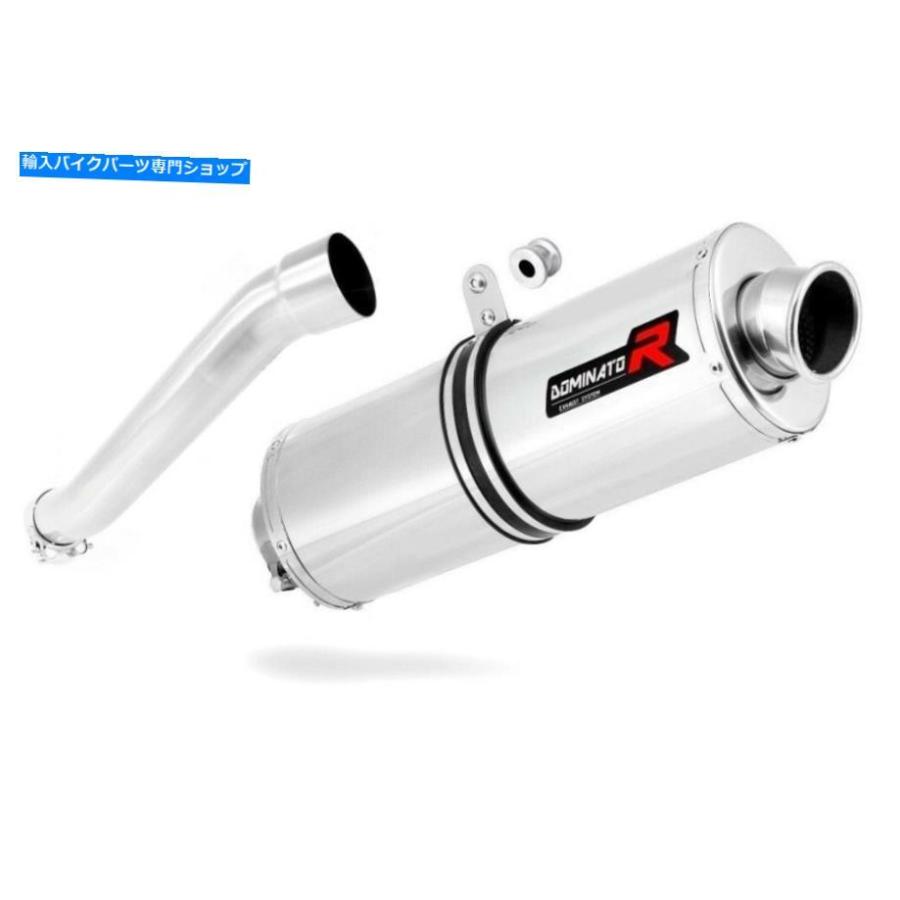 サイレンサー XT 660 Zテネール排気オーバルドミネーターレーシングサイレンサーマフラー2008 - 2016 XT 660 Z TENERE Exhaust OVAL Dominator Racingの画像