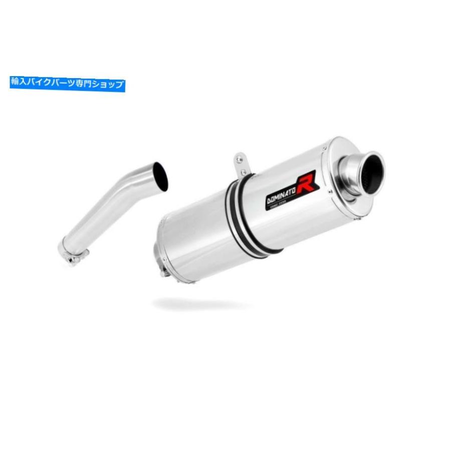 サイレンサー 排気サイレンサーマフラードミネーターオーバルBMW F650GS 00-07 + DBキラー Exhaust silencer muffler DOMINATOR OVAL BMW F650GS 00-0