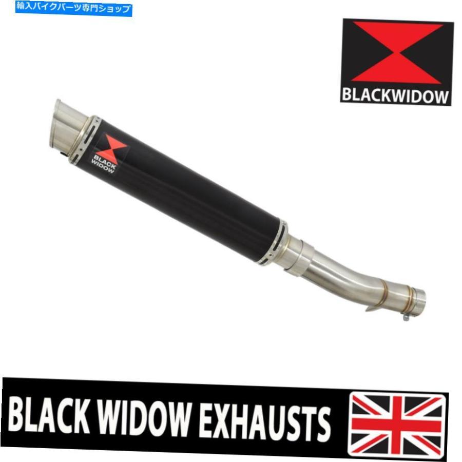 サイレンサー CB500X 2017 - 2019エキゾーストサイレンサー350mmラウンドGPブラックステンレスBG35R CB500X 2017 - 2019 Exhaust Silencer 350mm Roun