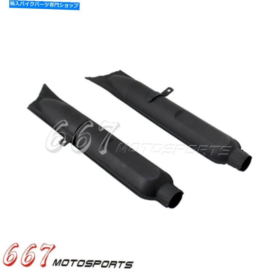 サイレンサー BMW R71 R12 M72 M1 DNEPR CJ MT12のためのマフラーサイレンサーのフィッシュテールドラッグパイプスリップ Fishtail Drag Pipe Slip On_1