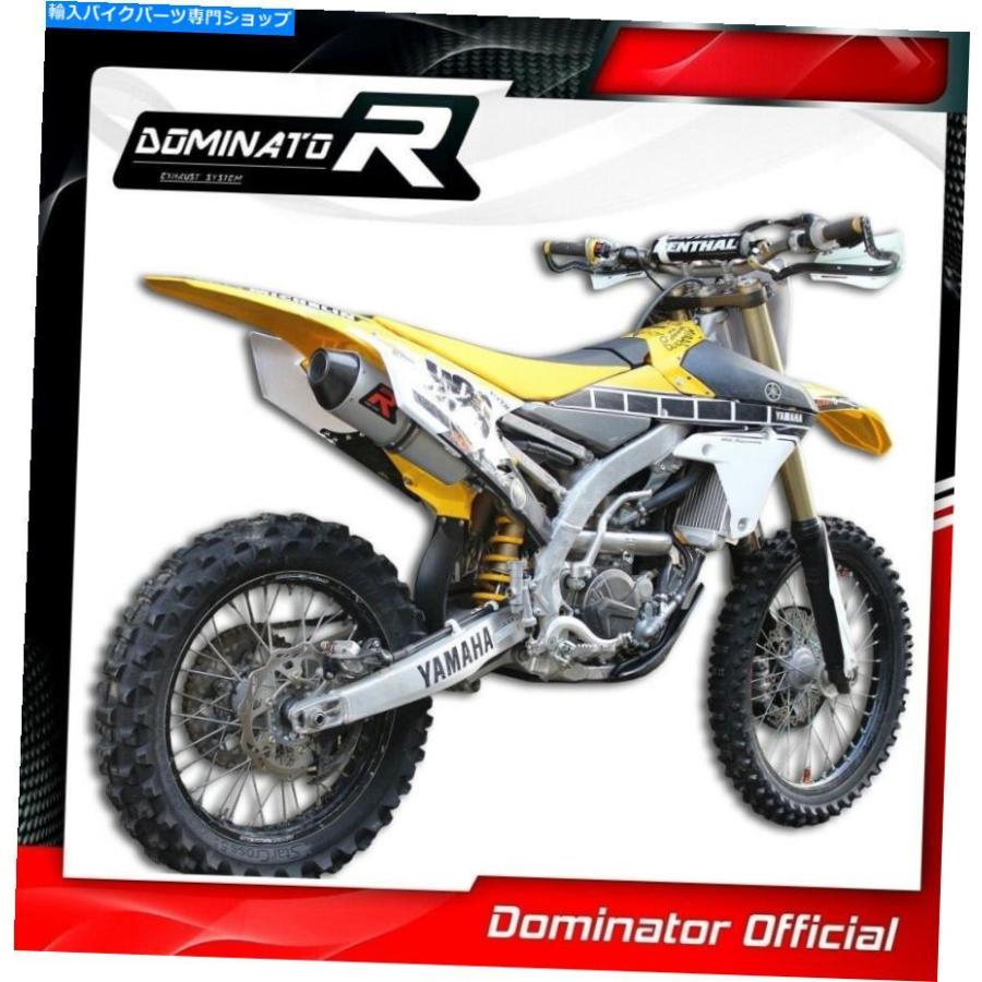 サイレンサー YZF 250エキゾーストMXカーボンドミネーターレーシングサイレンサー2014 2015 2017 2017 2018 YZF 250 Exhaust MX Carbon Dominator Racの画像