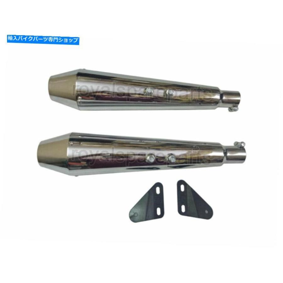 サイレンサー Royal Enfield GT Continental 650CC排気マフラー