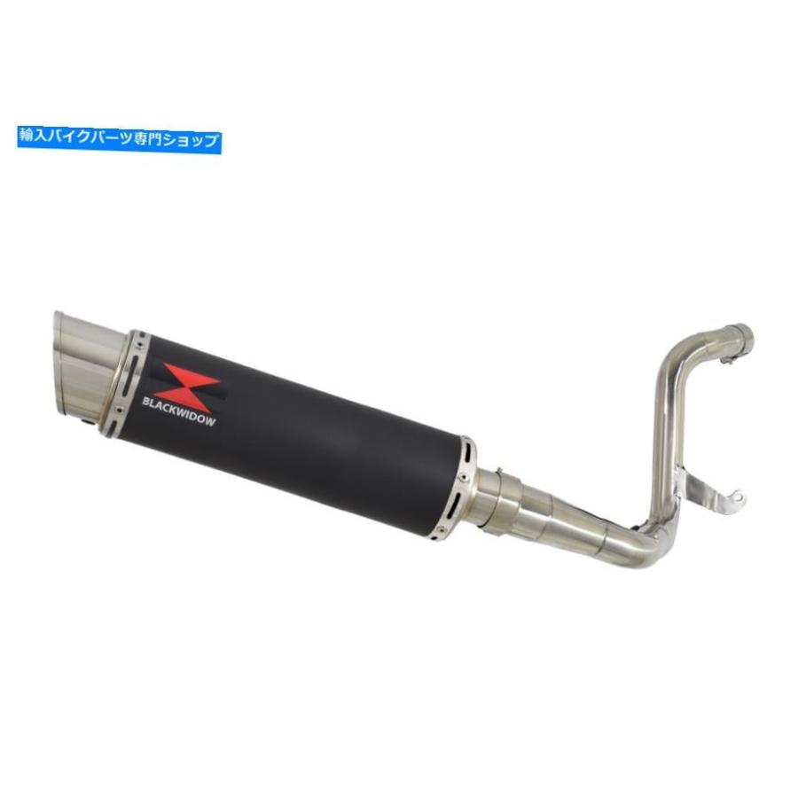 サイレンサー KTM RC 390 2011-2016デキャットエキゾンセルサイレンサーラウンドGPブラックステンレスBG36R KTM RC 390 2011-2016 De Cat Exhaust Silの画像