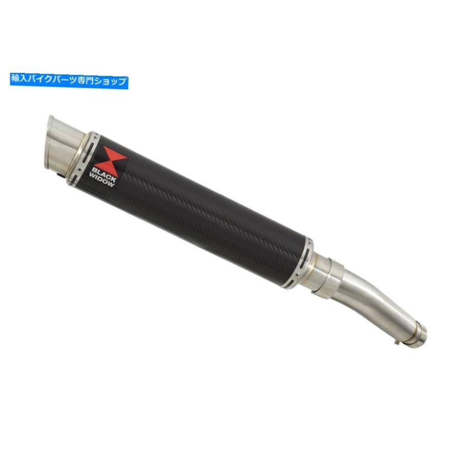 サイレンサー GSX-S 750 2015-2021排気サイレンサーキットGPラウンドカーボン+スチールチップCG35R GSX-S 750 2015-2021 Exhaust Silencer Kit GP Rouの画像