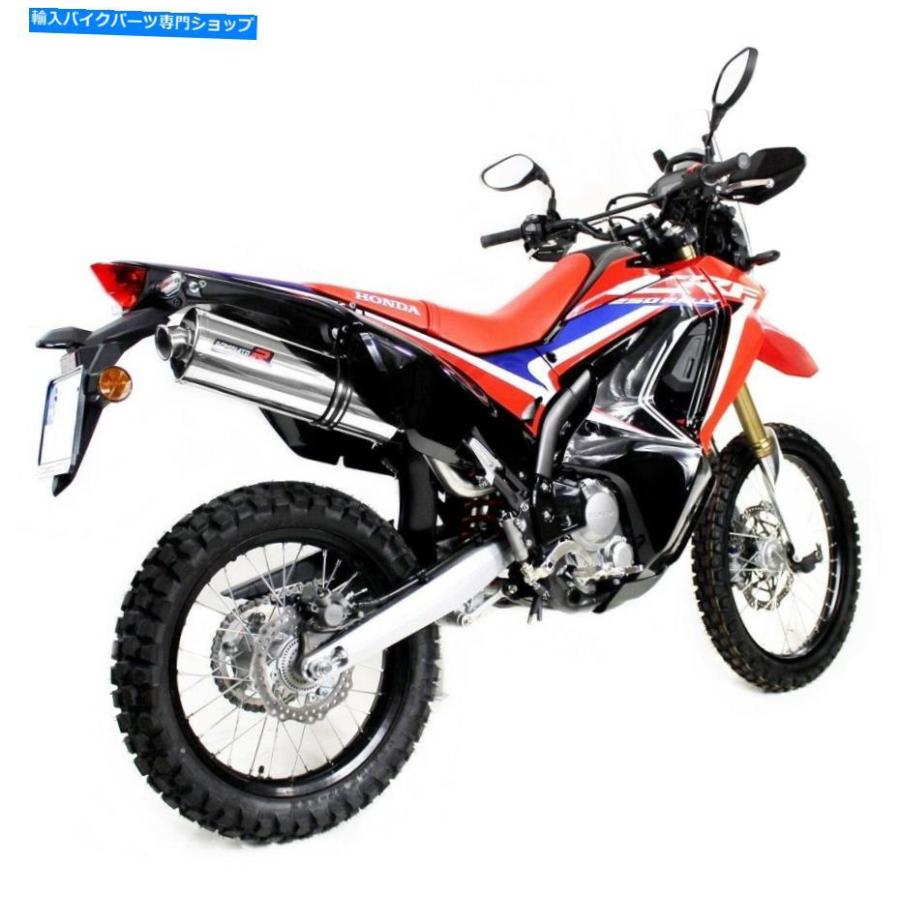 サイレンサー CRF 250ラリー排気オーバルドミネーターレーシングサイレンサーマフラー2017 2018 2018 CRF 250 Rally Exhaust OVAL Dominator Racing sの画像