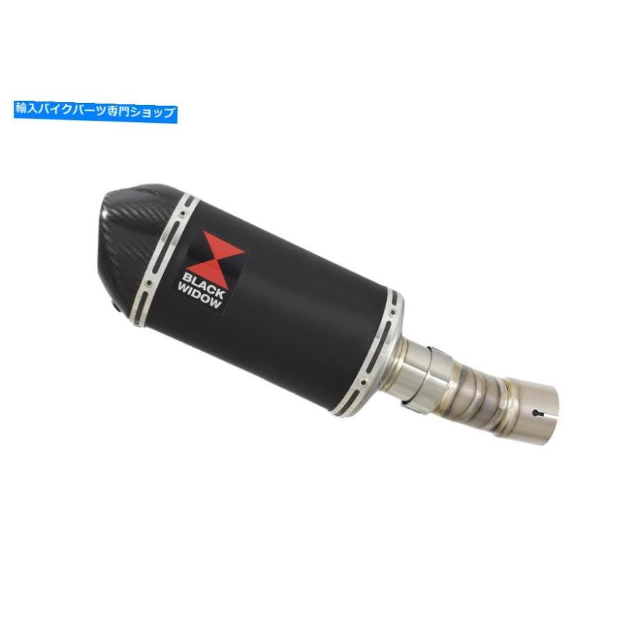 サイレンサー GSXR1000 L7 L8 L9 M0チタン排気リンクパイプ+ブラック+カーボンサイレンサーBC20V GSXR1000 L7 L8 L9 M0 Titanium Exhaust Link Pipe +の画像