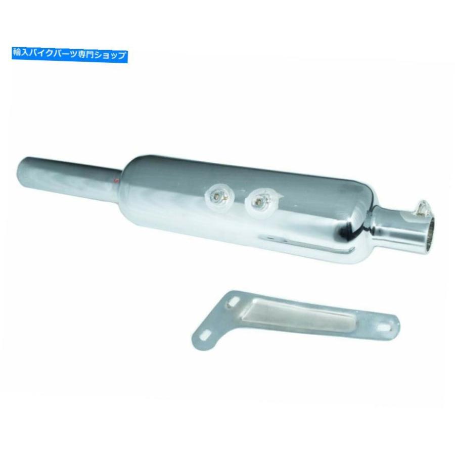 サイレンサー フィルターCDNなしで短いサイレンサー350中空の短いサイレンサーのフィット Fits Royal Enfield 350 Hollow Short Silencer Empty Witho_2