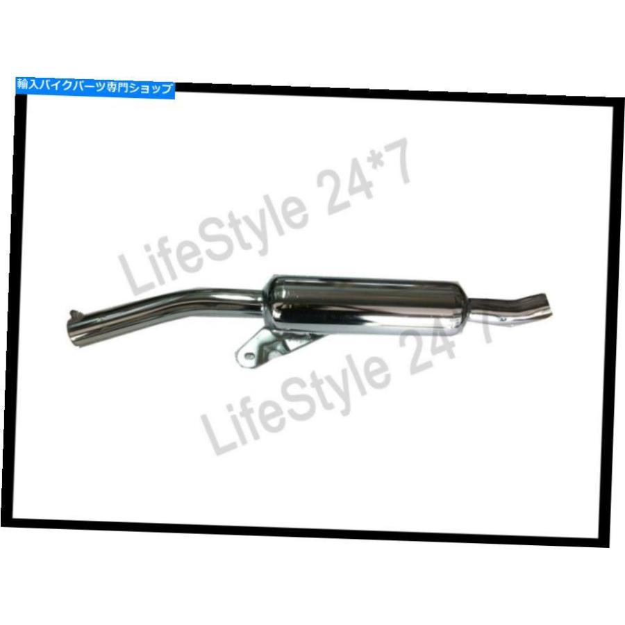 サイレンサー Royal Enfield Classic Chromeメッキスポーツ排気サイレンサーのフィット Fits For Royal Enfield Classic Chrome Plated Sports Exhaus
