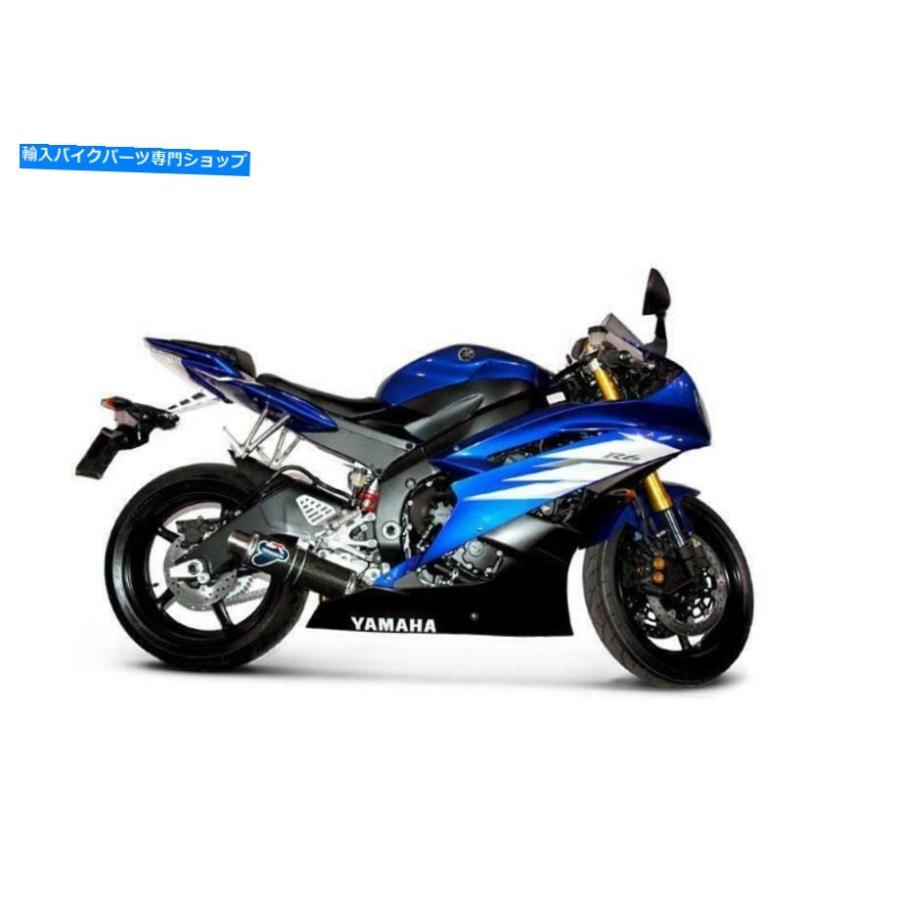 サイレンサー 排気サイレンサーTermignoni承認ラウンドカーボンヤマハR6 2012 12 EXHAUST SILENCER TERMIGNONI APPROVED ROUND CARBON YAMAHA R6 2012