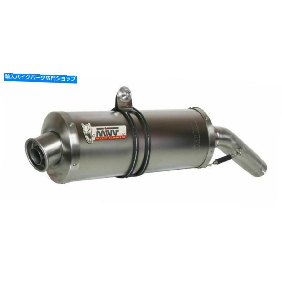 サイレンサー A.003.L4 - サイレンサーエキゾーストMIVVオーバルチタニオAprilia Tuono 1000 Fight / R 02/05 A.003.L4 - Silencer Exhaust Mivv Oval