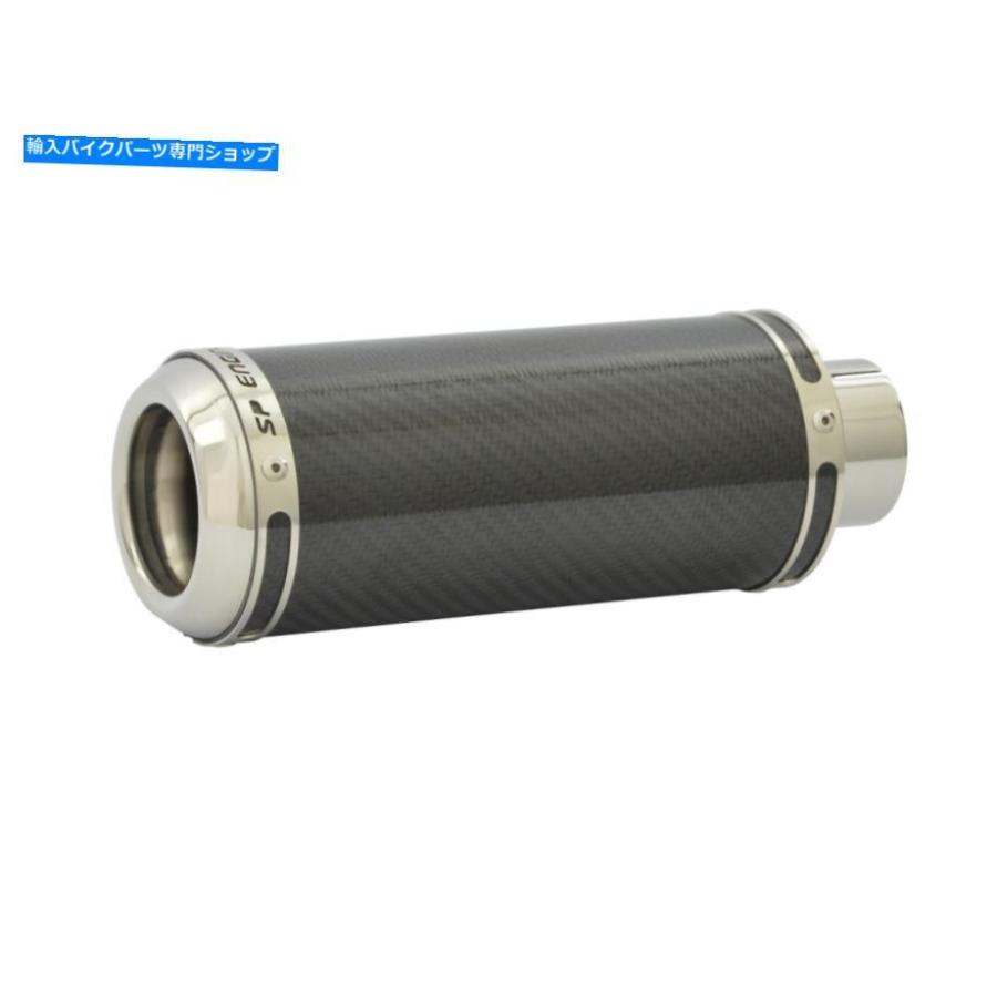 サイレンサー Triumph Speed Triple 1050 3-1 SPエンジニアリングカーボンXTREMEドームDOMED GP 2009 Triumph Speed Triple 1050 3-1 Exhaust SP Engi