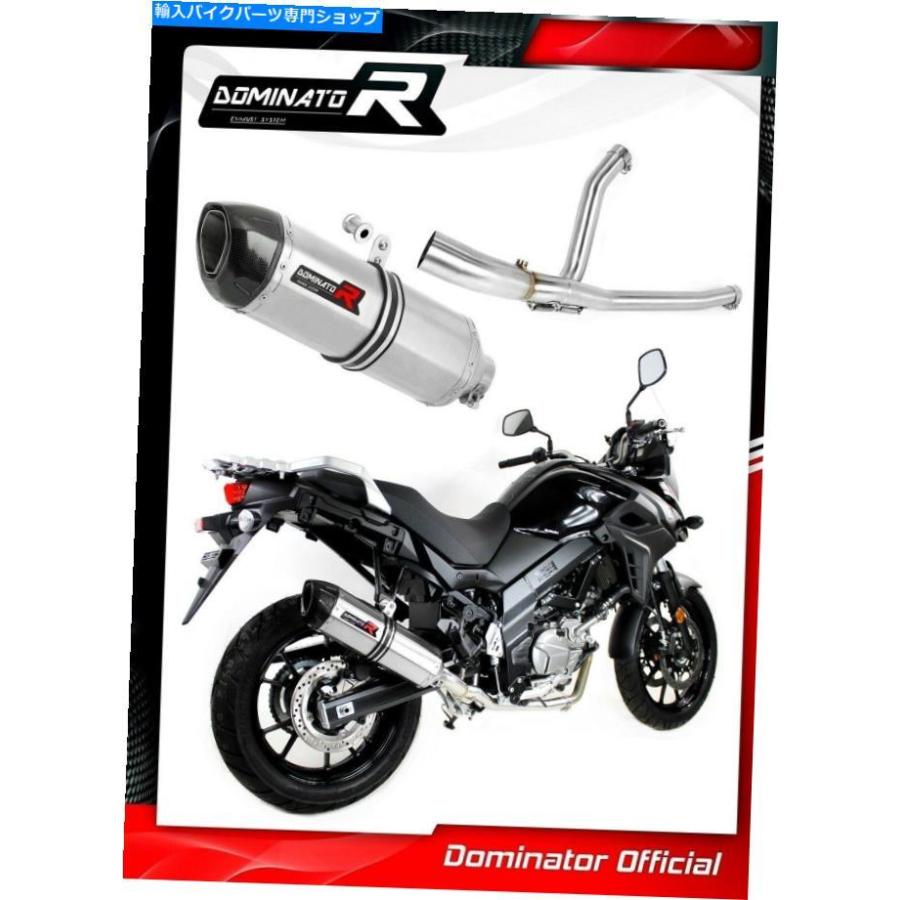 サイレンサー DL 650 V-STROM排気HP1カーボンドミネーターレーシングサイレンサー2017 2018 2018 DL 650 V-STROM Exhaust HP1 Carbon Dominator Racin