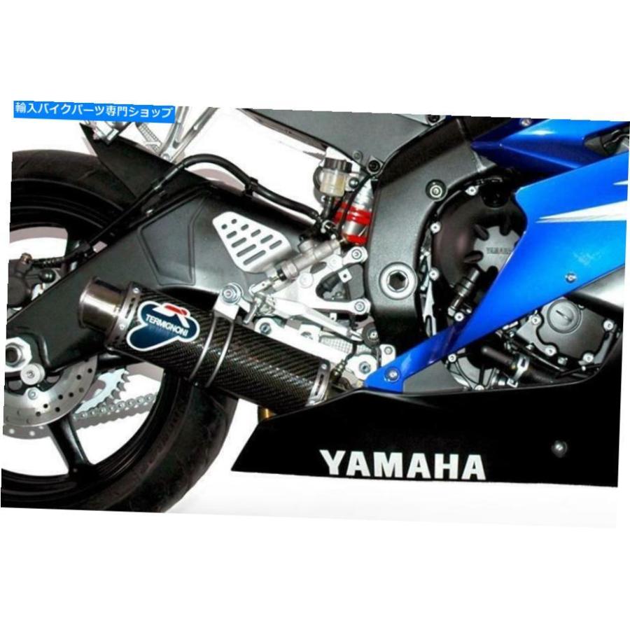サイレンサー 排気シレンサーTermignoni承認ラウンドカーボンヤマハR6 2011 11 EXHAUST SILENCER TERMIGNONI APPROVED ROUND CARBON YAMAHA R6 2011 1の画像
