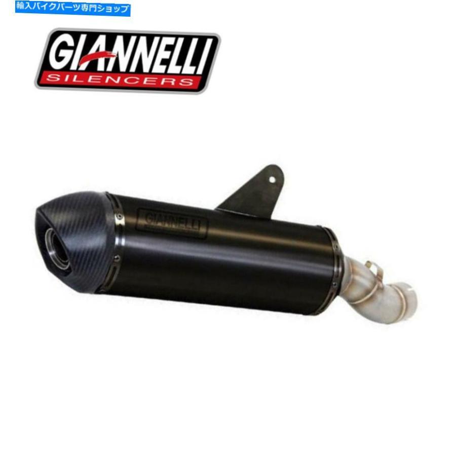 サイレンサー 排気ガアネリX-PROアルミブラックホンダアフリカツインアドバンススポーツ2018 18 Exhaust Giannelli X-Pro Aluminum Black Honda Afric_2