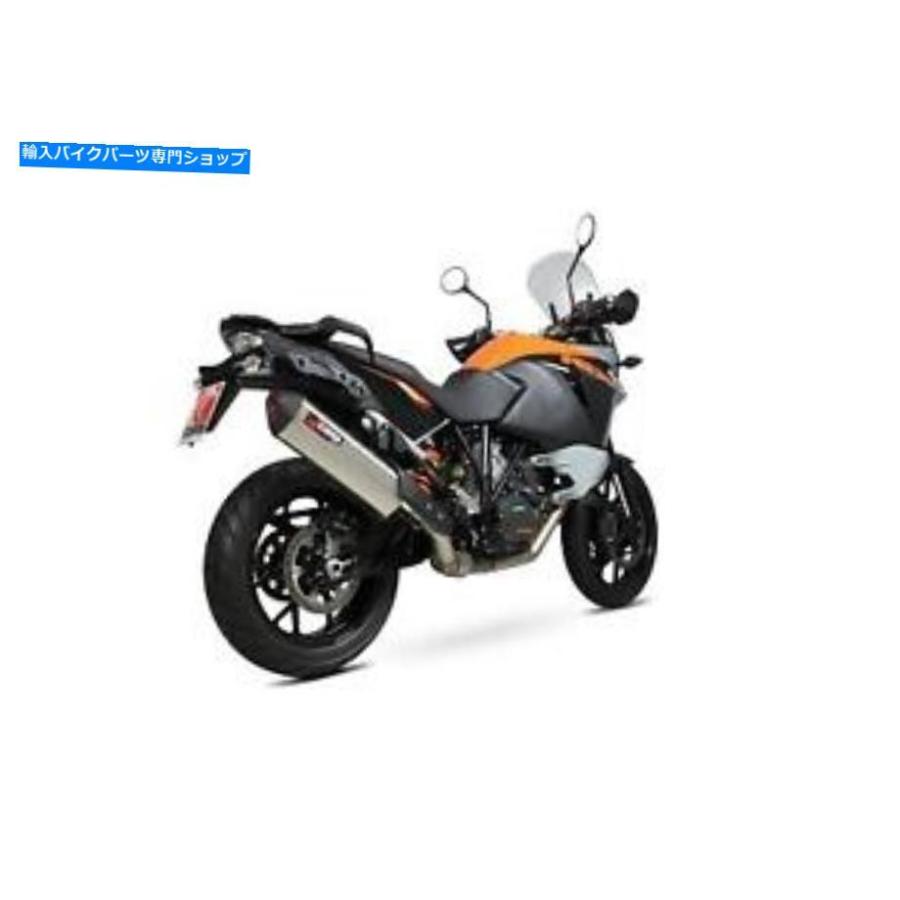 サイレンサー KTM 1050冒険蠍排気ガス独居室毛布平行スリップオンブラッシュステンレス KTM 1050 Adventure Scorpion Exhaust Serket Paral インナーサイレンサー-車、バイク、自転車
