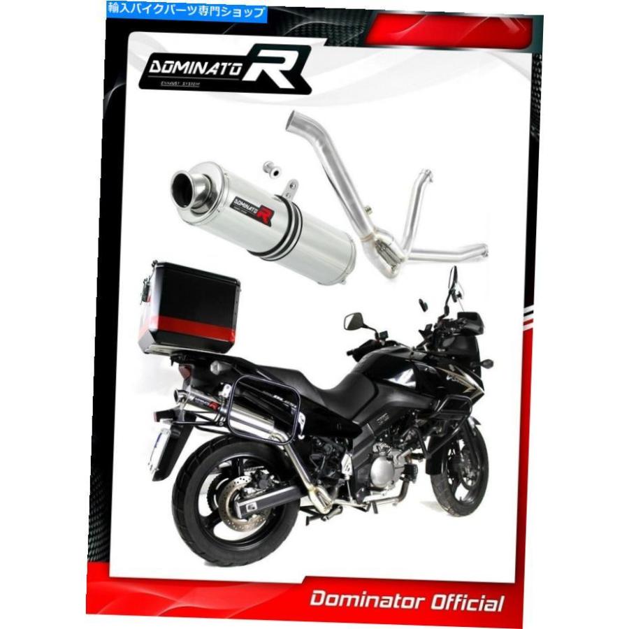 サイレンサー DL 650 V-Stromエキゾーシャルサイレンサーマフラーラウンドドミネーター2010 - 2016 DL 650 V-STROM Exhaust silencer muffler ROUND D