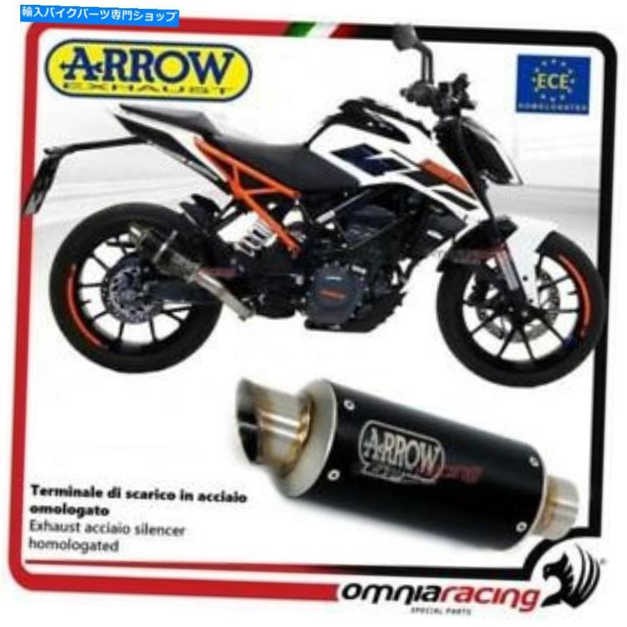 サイレンサー arrowエーストゥースgp2ブリックスポンスメイブエット予定KTM Duke 125/390 2017 / - オリジナルのタイトルを表示する Arrow エキゾーストマプ