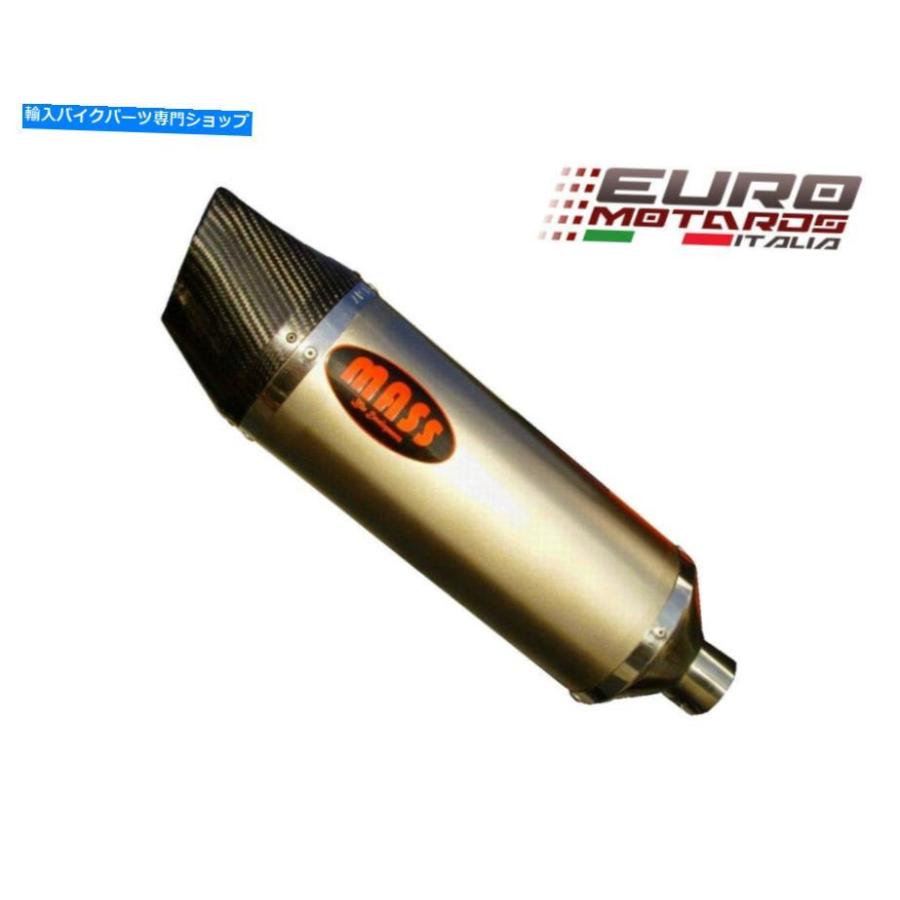 サイレンサー MASSMOTO排気ガスサイレンサーオーバルチタンの利益のTriumph Street Triple 675 2013-2016 MassMoto Exhaust Silencer Oval Titanium For T