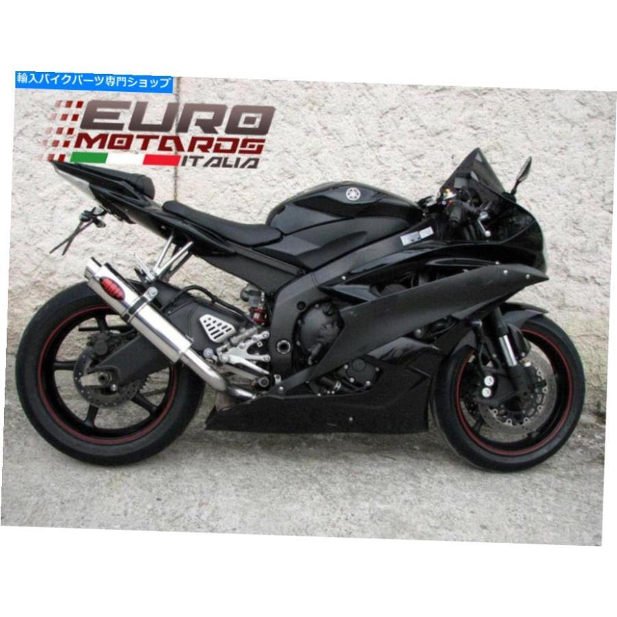 サイレンサー マスモト排気スリップオンサイレンサーGP1イノックスロードLegal Yamaha YZF R6 2006-2015 MassMoto Exhaust Slip-On Silencer GP1 Inox