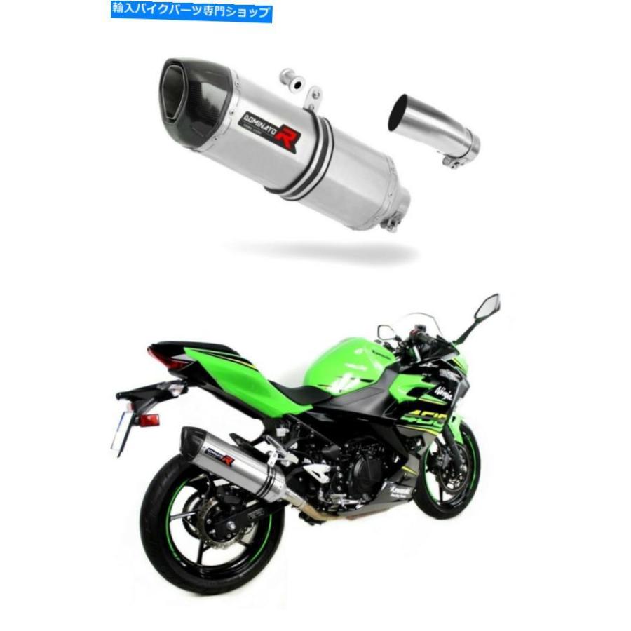 サイレンサー 排気ガスサイレンサーマフラードミネーターHP1 EX400 NINJA 400 SE 18-19 + DB殺害者 Exhaust silencer muffler DOMINATOR HP1 EX400 NINJA マフラー-バイク-インナーサイレンサー