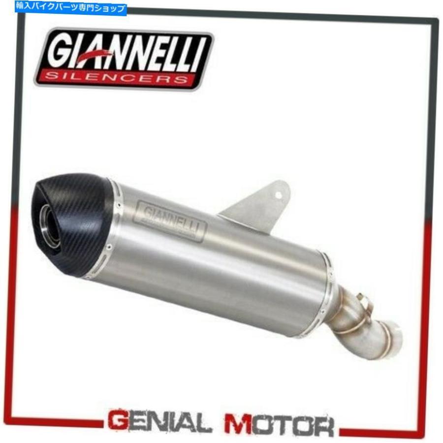 サイレンサー KTM 1050アドベンチャー2015 15のための排気マフラーギアネリアルミニウムマキシオーバル Exhaust Muffler Giannelli Aluminum Maxi Ova