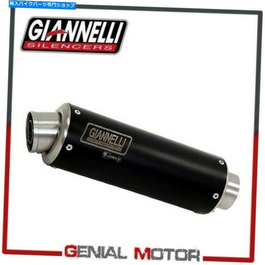 サイレンサー 排気マフラーGiannelliブラックステンレス鋼X-Pro Honda