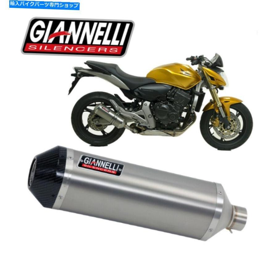 サイレンサー 排気マフラーGiannelliチタニウムipersportホンダCB 600 F Hornet 2011 11 Exhaust Muffler Giannelli Titanium Ipersport Honda CB 600_1
