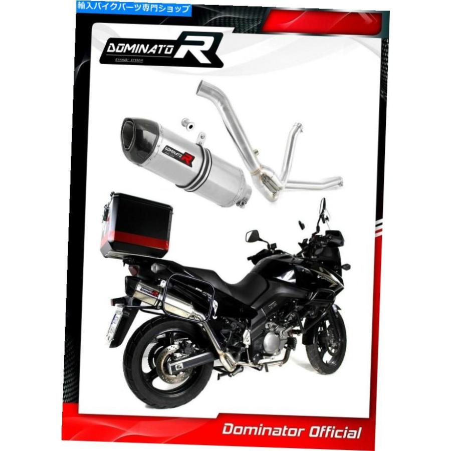 サイレンサー DL 650 V-STROM排気HP1カーボンドミネーターレーシングサイレンサー2011 2012 2013 2014 DL 650 V-STROM Exhaust HP1 Carbon Dominator