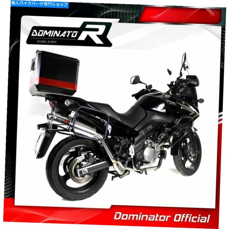 サイレンサー DL 650 V-STROMエキゾンセルマフラーラウンドドミネーター2007 - 2010 DL 650 V-STROM Exhaust silencer muffler ROUND Dominator 2007の画像