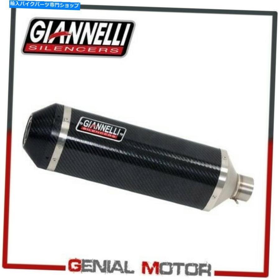 サイレンサー 排気マフラーギアネリカーボンスポーツホンダCB 600 F Hornet 2008 08 Exhaust Muffler Giannelli Carbon Ipersport Honda CB 600 F Hor