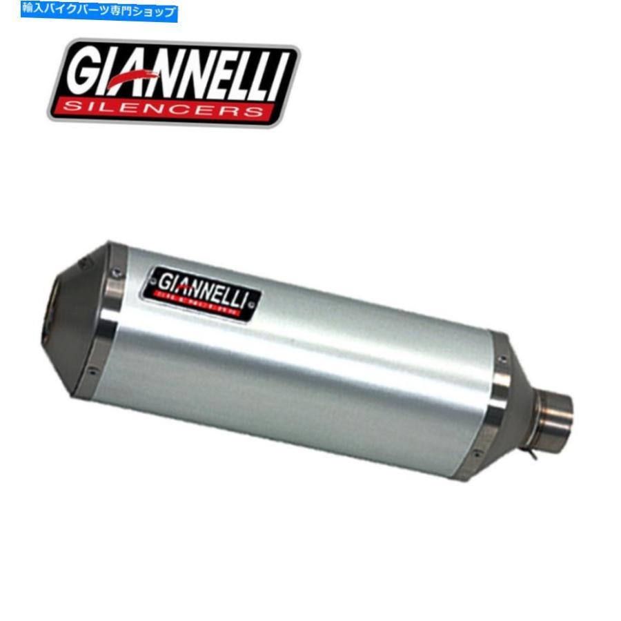 サイレンサー 排気マフラーGiannelliアルミニウム/スチールipersportスズキGSR 750 2013 13 Exhaust Muffler Giannelli Aluminum/Steel Ipersport Suzの画像