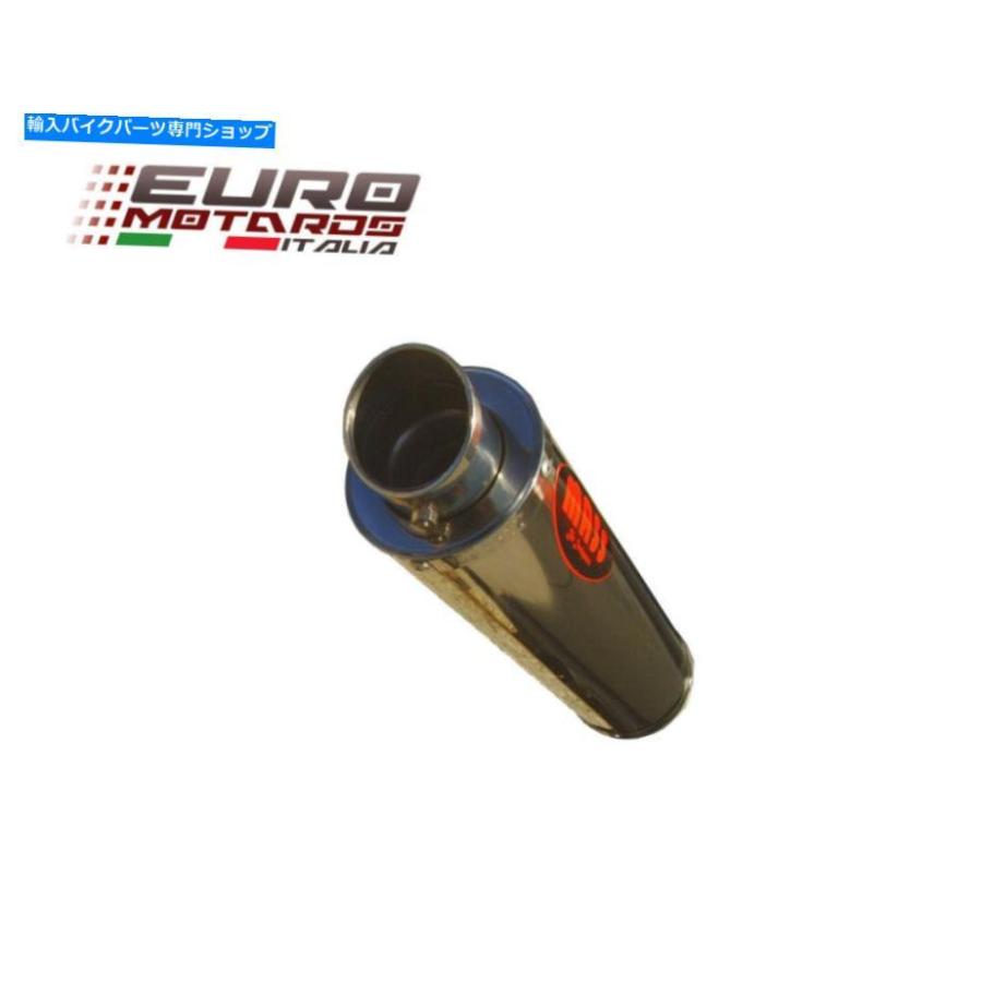 サイレンサー マスモト排気スリップオンサイレンサーGP1 Inox Road Legal Honda CBF 600 2007-2012 MassMoto Exhaust Slip-On Silencer GP1 Inox Road_1